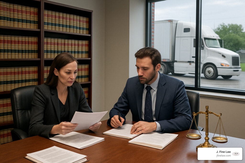 truck accident law office