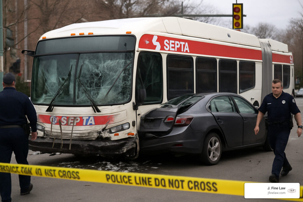 septa bus accident today