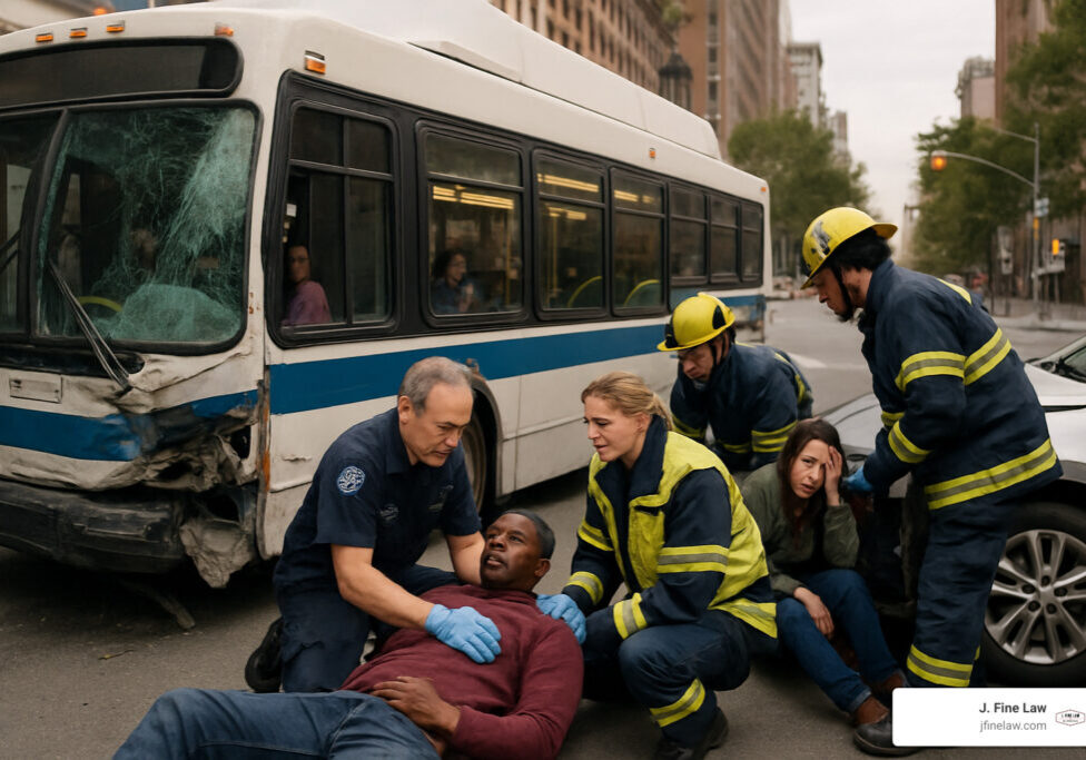 bus accident compensation claim
