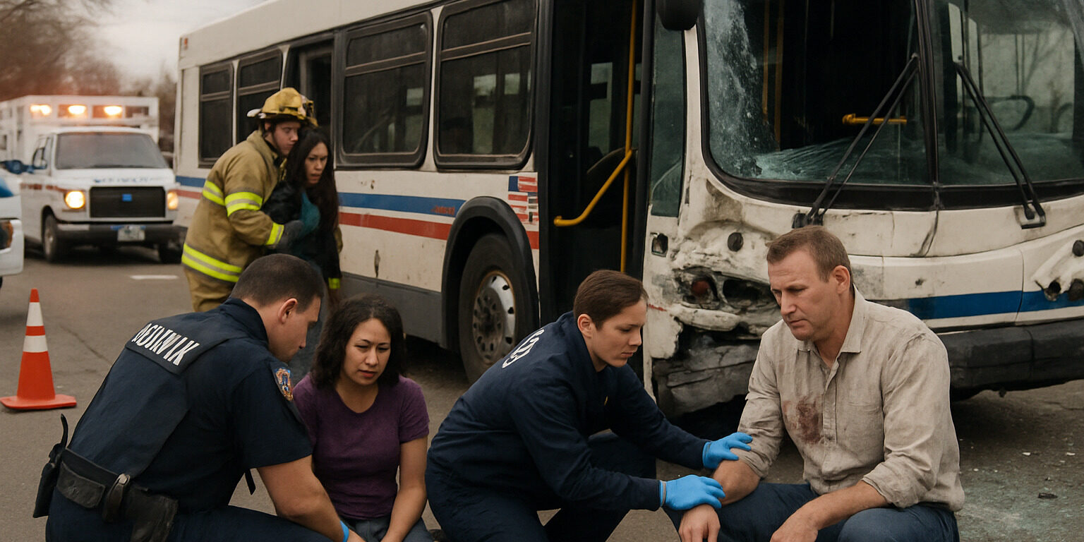 bus accident injury claim