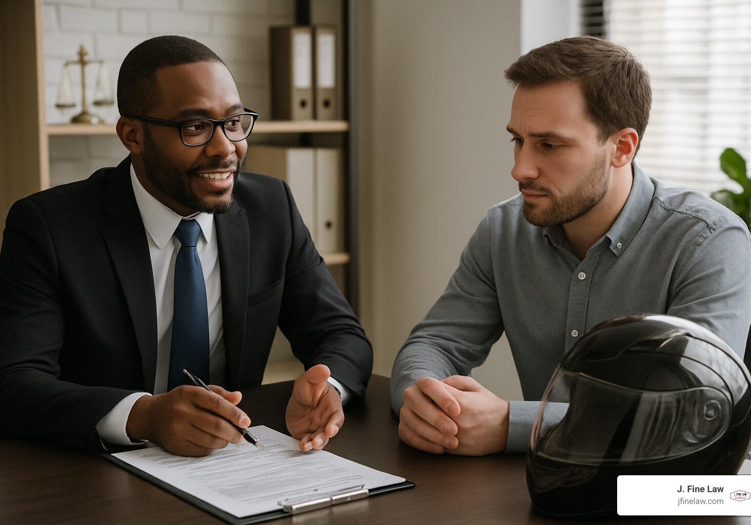 motorcycle accident attorney consultation