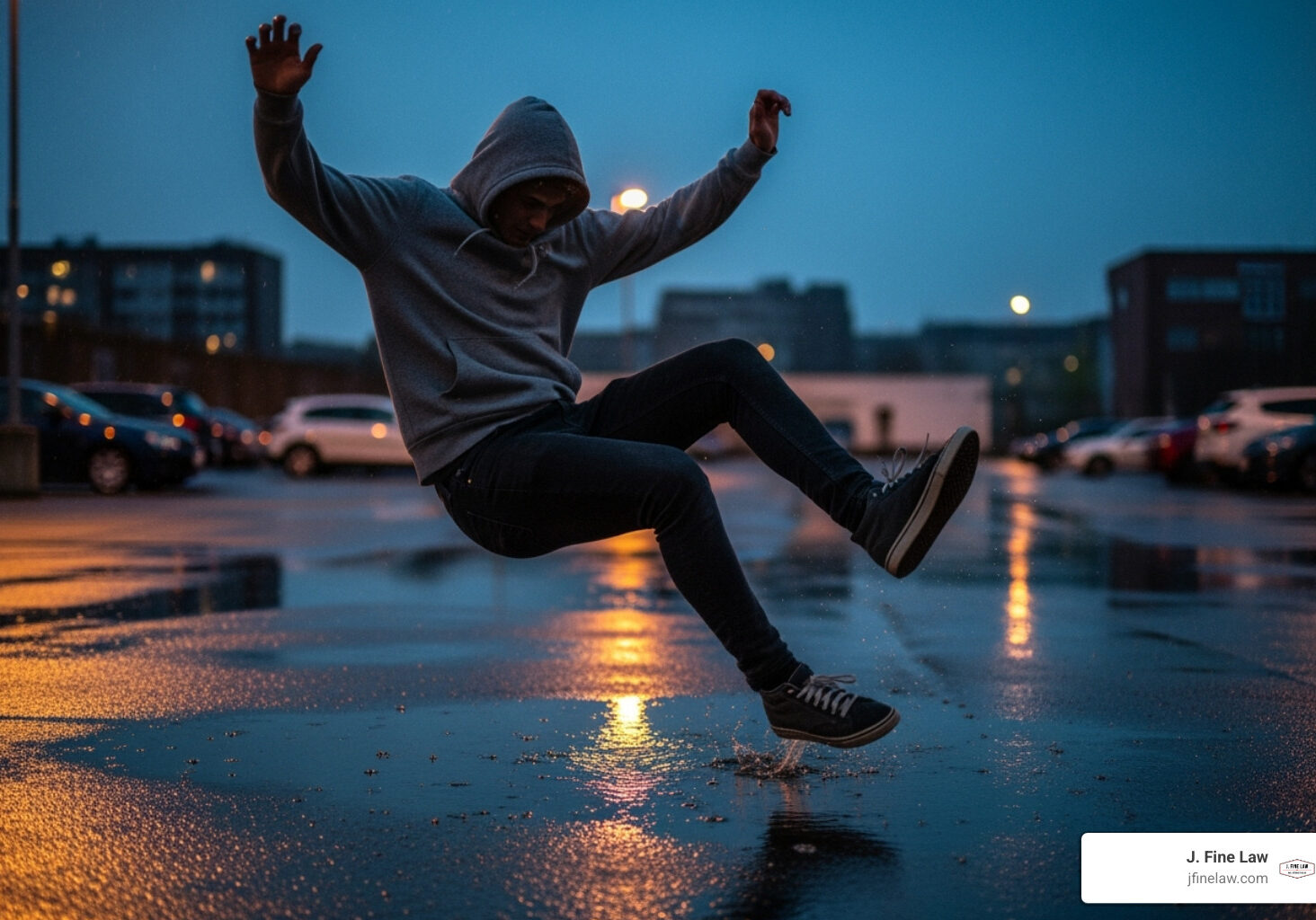 parking lot slip and fall accident lawyer philadelphia