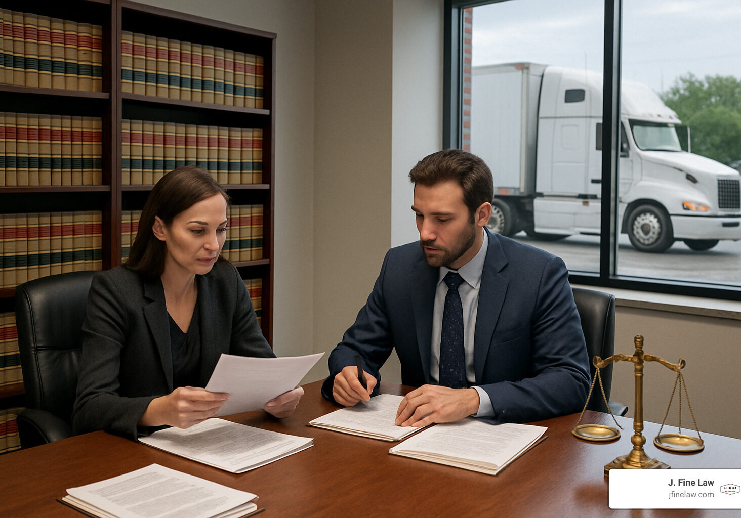 truck accident law office