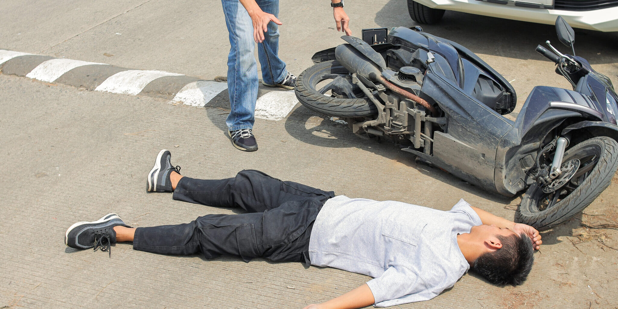 motorcycle accident  claim
