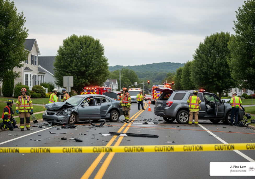 Bucks County auto accident